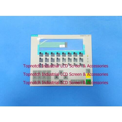 Brand New Membrane keypad for 6AV3617-IJC20-0AX1 OP17\DP 6AV3 617-IJC20-0AX1 Operating Panel Button Pad