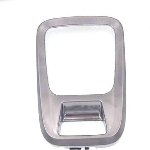 Car styling ABS Chrome Gear Trim Panel Decoration Cover Modling Garnish For Peugeot 3008 car accessories