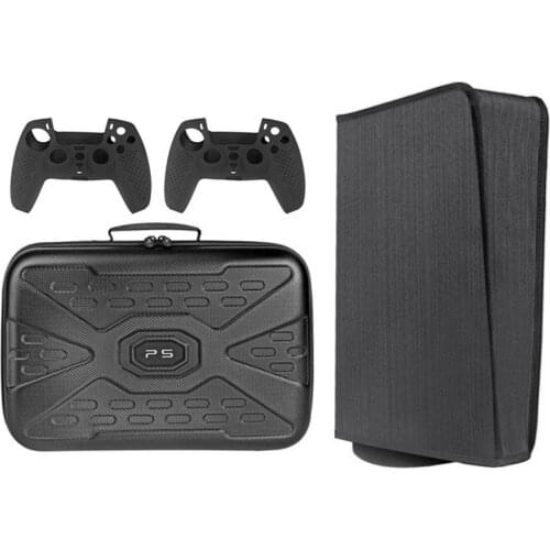 For PlayStation 5 EVA Headphones Storage Bag Case With Covers For PS5 Gamepad Console Dustproof Bag Wireless Headphones Headset