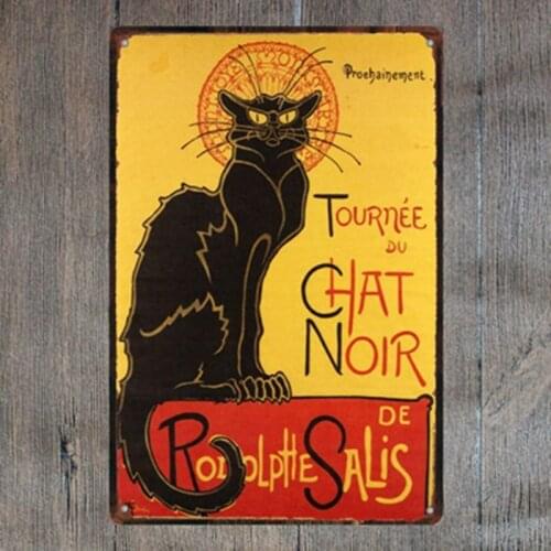 Vintage Metal Tin Signs Retro Warning Plate Decor Plaque Pub Bar Art Wall Poster