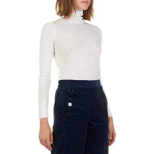 Patads French womens wear S autumn and winter slim high collar Knitted Top calico s2834h 3 colors