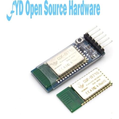 1pcs DX-BT18 Bluetooth dual mode module SPP2.0+BLE4.0 serial port transparent compatible HC-05 06 slave mode