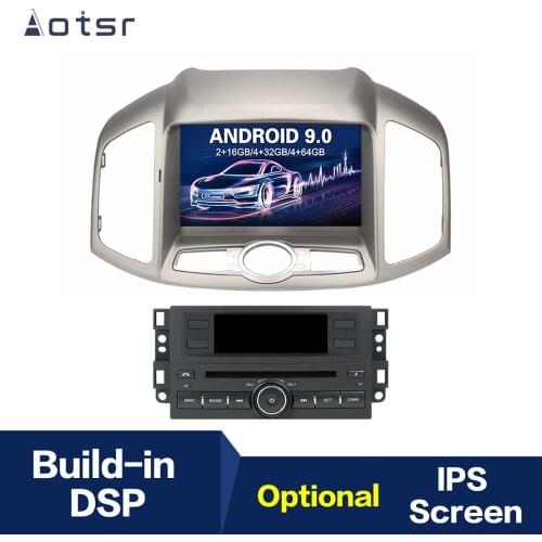 8" IPS Android 9 Car DVD Stereo Player For Chevrolet Captiva 2012-2015 Auto Radio Multimedia Wifi GPS Navigation Audio Tape