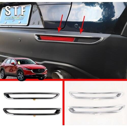 ABS Rear Fog Light Cover Trim For Mazda Cx-30 Cx30 2020 2021