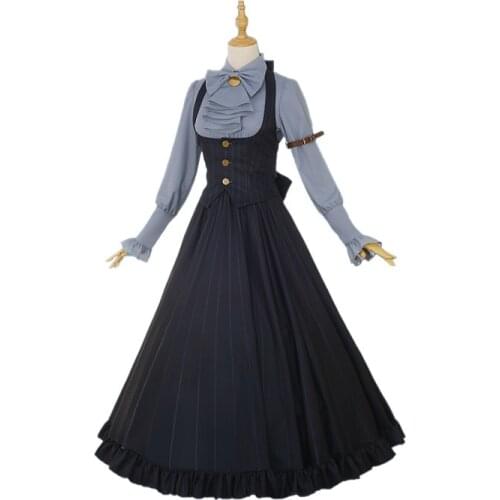 Anime Honkai Impact 3 Quantum Girl Game Cosplay Costume Long Skirt Daily Women Carnival Party Uniform Brand New