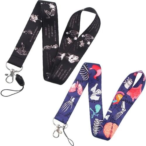 The mystery of the human body Keychain Lanyard Neck Strap for Key ID Card Straps Badge Holder DIY Hanging Rope Neckband