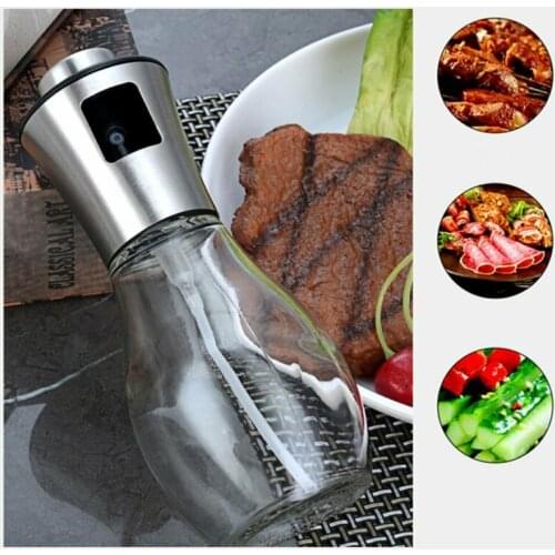 2020 BBQ Baking Olive Oil Spray Bottle Oil Vinegar Spray Bottles Water Pump Gravy Boats Grill BBQ Sprayer Kitchen Tools Salad