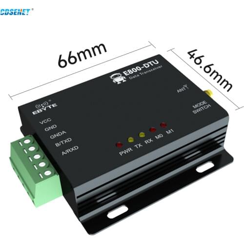 433Mhz 20dBm 3Km Range E800-DTU(433L20-232) RS232 RS485 Wireless Converter Lora Modem