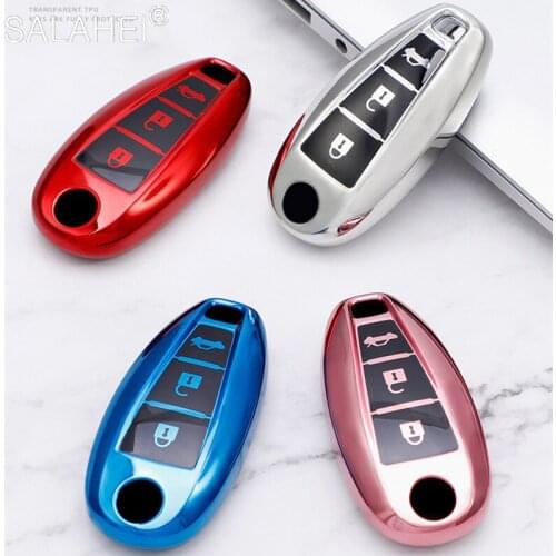3 Button New Soft TPU Car Smart Key Shell Cover Case For Suzuki Vitara Swift Ignis Kizashi SX4 Baleno Ertiga 2016 2017 2018 2019