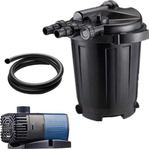 EF5000 EF5000UV Sterilizing the filter belt of fish pond filter.Pond bactericidal filter fish pond biochemical filter bucket