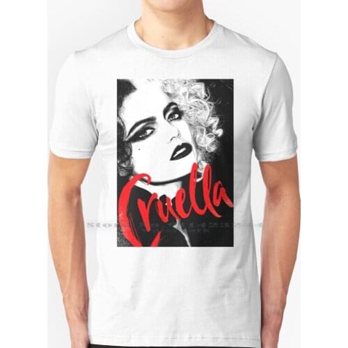 Cruella De Vil T Shirt 100% Pure Cotton Cruella De Vil Cruella Movie 101 Dalmatians Villains Movies Cruella 2021 Cruella