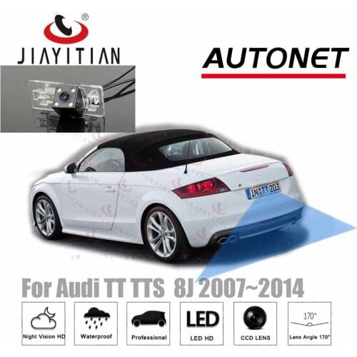 JIAYITIAN Car Rear View Camera For Audi TT/TTS 8J MK2 2008 2009 2007~2014 Reverse Camera CCD Night Vision Backup Parking Camera