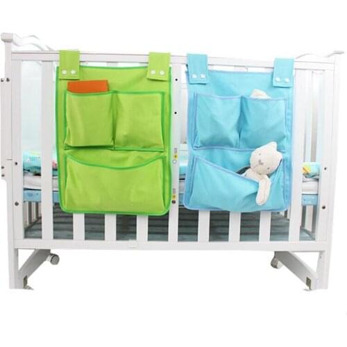 Bed Pocket Bed Organizer Hanging Bag Phone Holder Storage Deskside Hanging Design And Convenient