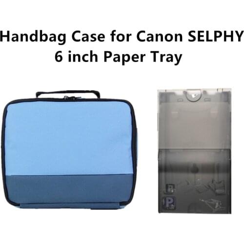 6 inch Paper Tray Paper Cassette For Canon Selphy CP800 CP910 CP1200 CP1300 Carry Storage Protector Bag Protection Handbag Case