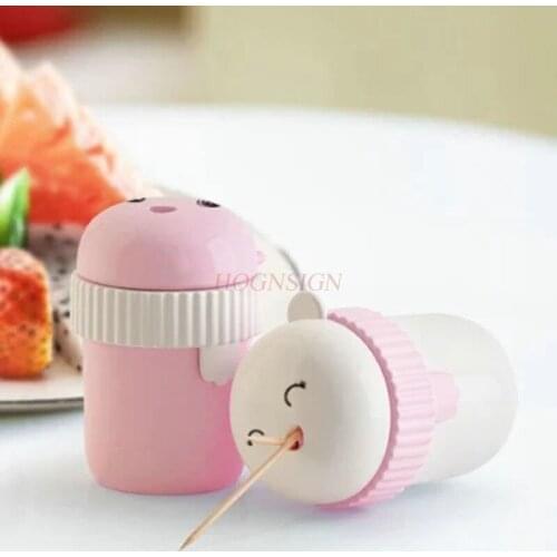 Cute Cartoon Toothpick Personality Restaurant High-end Portable Toothpick Box Household Simple Toothpick Bucket Toothpi Sale