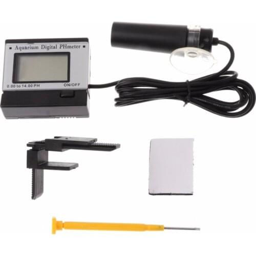 Mini Digital pH Meter Monitors Hydroponics Aquarium Swimming Pool Spa 0.00~14.00 Tester Tools
