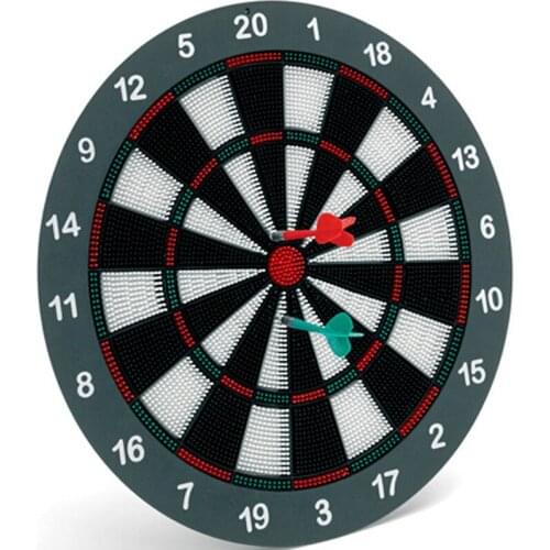 6 Darts & Darts Board Set 16 Inch Family/Office Game Dartboard soft rubber head for safety soft Dartboard Sports Exercise Darts