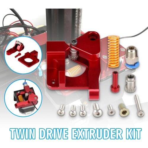 New Arrival Dual Drive Extruder Kit Durable Aluminum 3D Printer Extruders For CR-10/CR-10S Pro/Ender-3/Ender-5