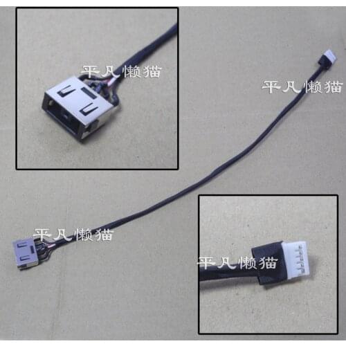 DC Power Jack with cable For Lenovo E52-80 E52-70 E52-30 E42-80 V510-15 V510-15IKB 35CM laptop DC-IN Flex Cable