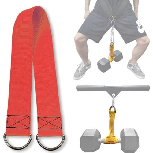 Dumbbell Loading Strap for Squat Weightlifting Pull Ups Strength Multifunctional Training Bodybuilding Home Gym Equipment
