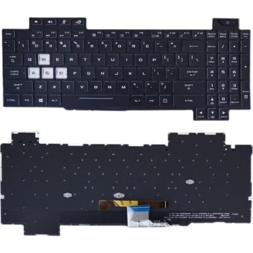 US Backlit keyboard for ASUS ROG Strix Scar II GL704 GL704S7CM GL704GM GL704GV GL704GV-DS74 GL704GW Palmrest Upper Case COVER
