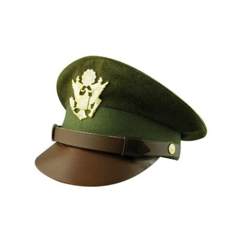 SIZE XL - WWII WW2 US ARMY Air Corps OFFICERS CAP Military Hat high quality