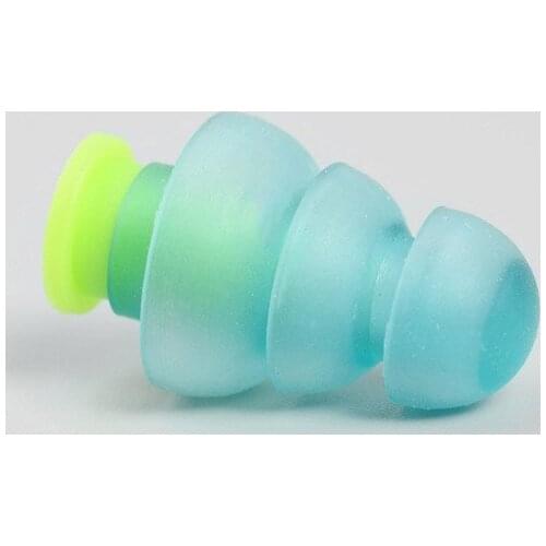 Newly 1 Pair Noise Cancelling Earplugs Silicone Hearing Protection Earplug for Learning Sleeping Working