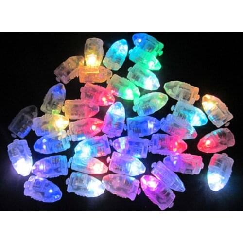 50pcs/set Waterproof LED Paper Lantern Light Colorful Flashing Balloon Lights Lamps For Home Wedding Christmas Party Decoration