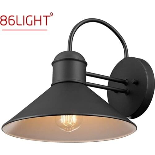 86LIGHT Outdoor Wall Lamp Classical LED Sconces Lighting Waterproof Home For Porch Villa