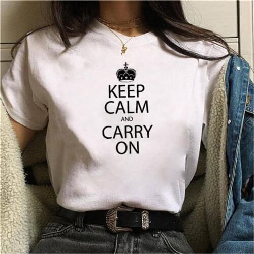 Fashion Summer Tops T Shirt 2021 New Graphic Print Women Tshirt Tees Cute Female Clothing Oversized 90s Girls White Tshirt