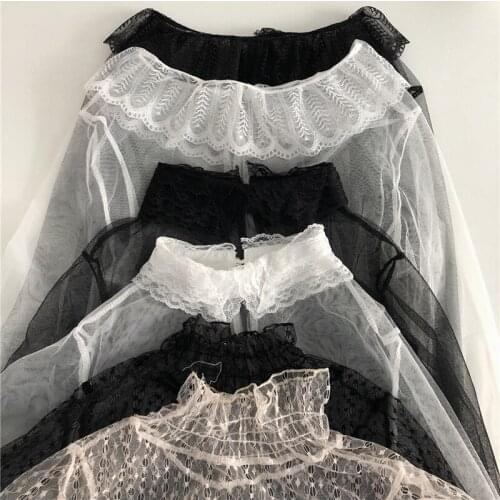 T-shirt Women T shirt Gauze Transparent Mesh Tops Turtleneck Long Sleeved Tee Bottoming Basic T shirts Vintage G31