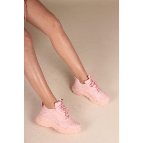 Kadın spor ayakkabı kadın bebeksi pembe kadın rahat taban kadın güzel rahat kadın yürüyüş kadın