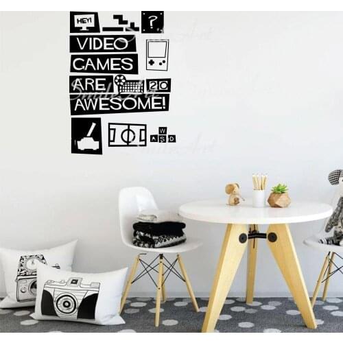 Beauty Game Wall Sticker Pvc Wall Stickers Wall Art Wall Paper For Kids Rooms Decoration Vinyl Art Decal