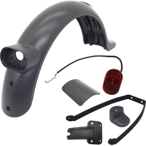 Hot-Electric Scooter Fender Kite Scooter Rear Mudguard with Rear Light for Upgraded Xiaomi M365 Pro Pro 2 1S