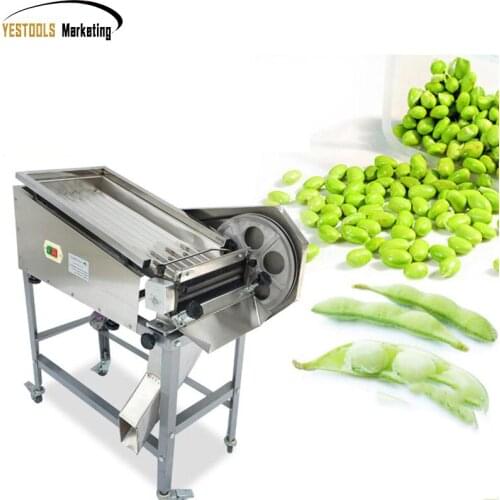 Automatic peas sheller Green beans shelling machine/Broad bean shelling machine 50kg/h