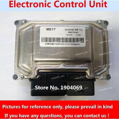 Engine Computer Board F01R00DCY9 36120100-C60-000 F01RB0DCY9 ME17 ECU 36120100-COW-000 COW07202 For BAIC Huansu Car
