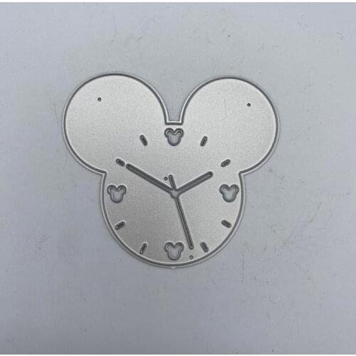 Metal Cutting Dies Wall clock Stencil For DIY Scrapbooking Photo Album Embossing Paper Cards Crafts Die Cuts