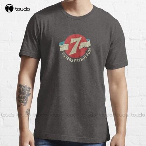 New 7 Sisters Petroleum T-Shirt Cute Shirts For Women men s-5xl mens cotton t shirts Unisex