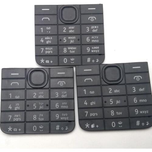Main Menu English Or Hebrew Keypad Keyboard Buttons Cover Case Housing For Nokia 208