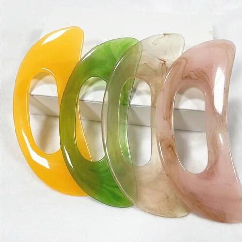 Guasha Board Resin Beeswax Massager Scraper Chinese Gua Sha Tool For Face Neck Back Body Acupuncture Massage Pressure Therapy