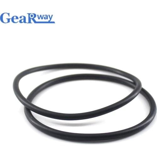 Gearway O Ring Seal 3.1mm Black Nitrile Rubber O Rings 135/140/145/150/155/160mm OD Oil Resistance O Rings Rubber Gasket