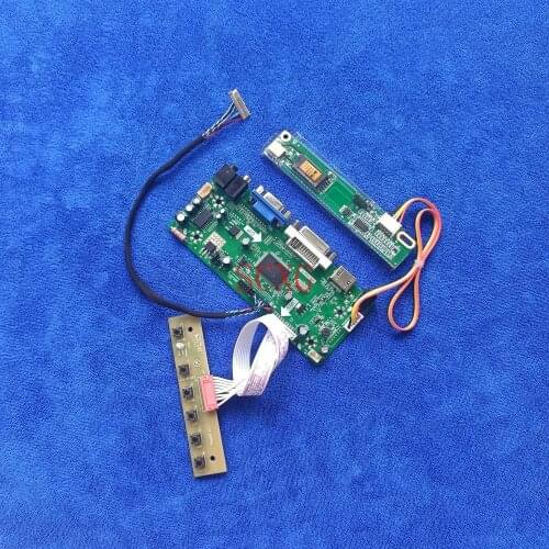 LCD screen Fit LTD133ECKF/LTD133ECLS/LTD133ECYF 20 Pin LVDS Kit DVI VGA HDMI-compatible MNT68676 controller board 1024*768 1CCFL