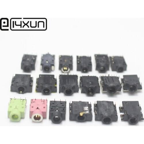 1/2pcs Mono / Stereo Female Socket Jack 3.5 Audio Headphone Connector 3.5mm Mainframe Computers Parts for Lenovo Dell HP