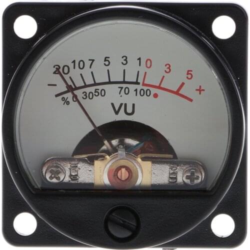 Ammeter Audio Amplifier Panel Voltmeter 500VU 630Ohm Physics Experiment Laboratory Supplies Science Educational Equipment