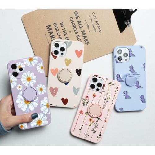Magnetic Ring Holder Cover For Huawei P40 Lite E P30 P20 Pro Y6 Y7 P Smart 2019 2021 Honor 20 10 Lite 10i 20i 8A 9X 8X TPU Case