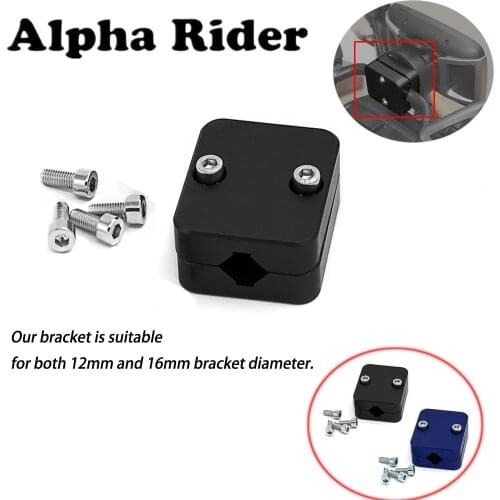 1 Piece Motorcycle Mobile Phone Navigation Holder Bracket Aluminum For BMW R1200GS R 1200 GS LC ADV Adventure F800GS Black Blue