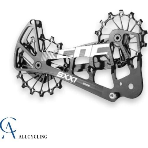 KCNC SXX1 New MTB Bike Oversized Pulley Cage For SRAM Eagle XX1 X01/GX/NX Bicycle Rear Derailleur Pulley Guide 14T 16T 70G Black