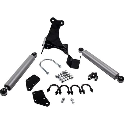 2-8'' Lift Dual Steering Stabilizer Kit For Ford F250 F350 Super Duty Dual Steering Stabilizer 1999-2004 4WD