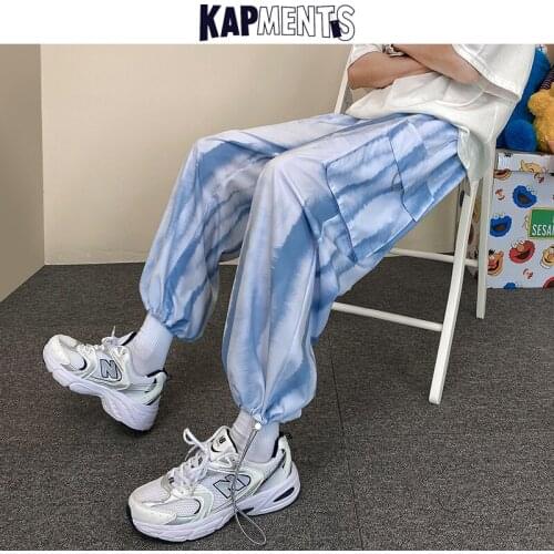 KAPMENTS Men Baggy Japanese Streetwear Harajuku Sweatpants 2021 Mens Vintage Korean Fashion Hip Hop Pants Man Causal Joggers 5XL