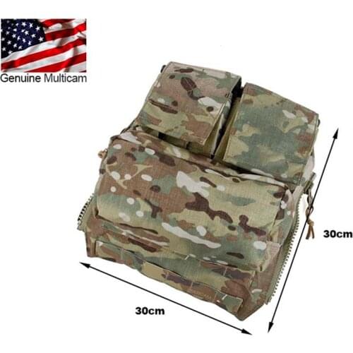 2018 New Multicam Pouch Panel Tactical Vest Zipper Magazine Pouch Bag for CPC AVS JPC2.0